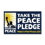 Peace Pledge signed by Deborah Dupre' Voters for Peace supporter