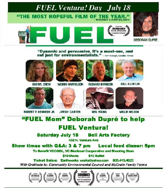 Deborah Dupre Fuel Film Poster Peace and Human Rights Advocate